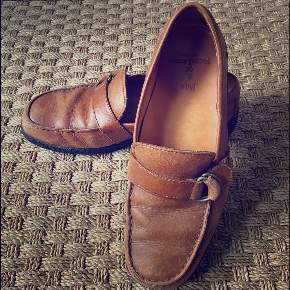 Polo buckle loafers
